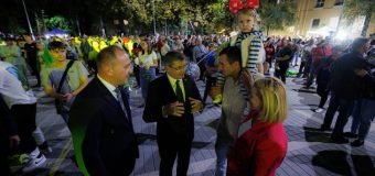 Igor Grosu i-a felicitat pe locuitorii comunei Stăuceni cu ocazia Hramului