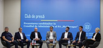 Club de presă cu candidații propuși pentru funcția de membru al Consiliului de Administrație al SA „Moldovagaz”