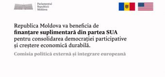 Peste 12 mln. dolari din partea SUA pentru creștere economică durabilă și pentru consolidarea democrației participative