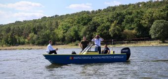 Inspectoratul pentru Protecția Mediului a primit o barcă modernă pentru combaterea pescuitului ilegal