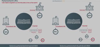 Parlamentul în cifre:  Câte inițiative legislative au fost votate și cine au fost autorii. Analiză Promo-LEX