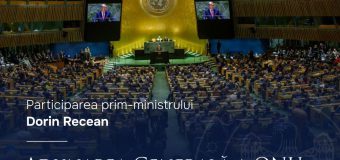 Dorin Recean conduce delegația Republicii Moldova la cea de-a 79-a sesiune a ONU