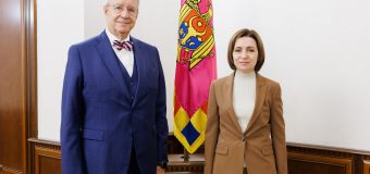 Maia Sandu a avut discuții cu Toomas Hendrik Ilves, fostul Președinte al Estoniei