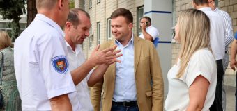 Sergiu Lazarencu a fost în vizită la Edineț pentru discuții despre gestionarea bazinelor acvatice și a deșeurilor