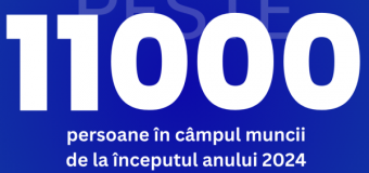 Peste 11 mii de persoane au fost plasate deja în câmpul muncii de către ANOFM de la începutul anului 2024