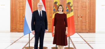 Premierul Marelui Ducat de Luxemburg a avut o discuție cu Maia Sandu