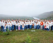 (FOTO) Irina Vlah s-a lansat în campania electorală la Naslavcea