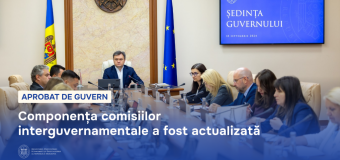 Componența comisiilor interguvernamentale de colaborare economică, comercială, științifică și tehnică a fost actualizată