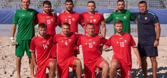 Fotbal pe plajă. Moldova a cedat în meciul cu Germania