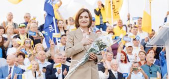 Maia Sandu a mulțumit tuturor alegătorilor care și-au exprimat votul în susținerea sa