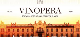 „VinOpera” – trei zile de muzică clasică, în aer liber. Detalii