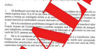 O nouă scrisoare falsă circulă în spațiul public