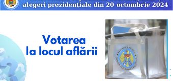 Alegătorii pot solicita votarea la locul aflării (cu urna de vot mobilă)