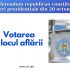 Alegătorii pot solicita votarea la locul aflării (cu urna de vot mobilă)