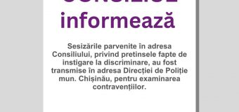 Consiliul pentru egalitate a transmis sesizările privind discursurile de ură și discriminare în contextul turului II la prezidențiale Direcției de poliție a mun. Chișinău