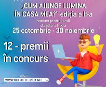 Concurs de la „Moldelectrica”: „Cum ajunge lumina în casa mea”. Detalii