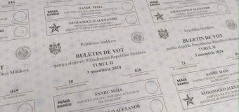 A început tipărirea buletinelor de vot pentru turul 2 la prezidențiale pentru secțiile de votare din țară