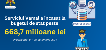 Vama raportează încasări de peste 668 mln. de lei săptămâna trecută