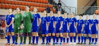 Futsal feminin. Moldova, locul 4 la mini-turneul de calificare la CM 2024