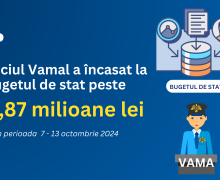 Vama raportează încasări de peste 821,87 mln. lei săptămâna trecută