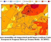 Prognoza meteorologică pentru luna noiembrie: Temperaturi peste valorile normei