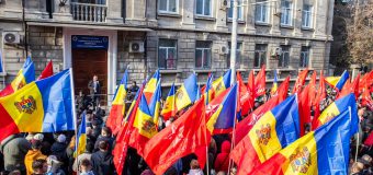 (VIDEO) PSRM protestează la CEC