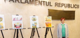 Subiectul protecției mediului, reflectat într-o expoziție de caricaturi, găzduită de Parlament