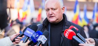 Dodon: Cred că în ianuarie, februarie și martie la proteste ar putea ieși toată țară