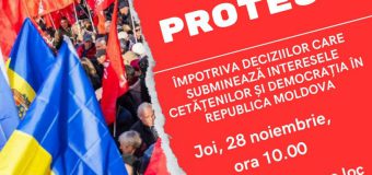 PSRM va protesta mâine la Curtea Constituțională