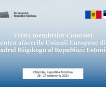 Parlamentul Republicii Moldova va găzdui vizita deputaților din Comisia pentru afacerile Uniunii Europene a Parlamentului Estoniei