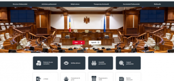 A fost lansat noul site al Parlamentului, care este parte a sistemului informațional e-Parlament