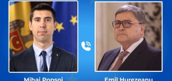 Mihai Popșoi l-a felicitat pe Emil Hurezeanu pentru preluarea mandatului de ministru de Externe al României