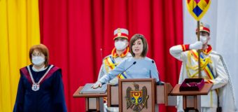 Maia Sandu va depune jurământul pe 24 decembrie 2024