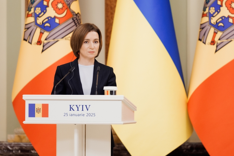 Maia Sandu a avut o vizită la Kiev. A discutat cu Președintele Zelenskyy