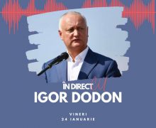 Igor Dodon continuă emisiunea sa într-un nou format