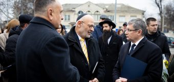 Igor Grosu, la Mitingul de comemorare a Holocaustului: „Avem datoria de a nu uita aceste grozăvii niciodată”