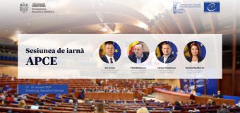 Delegația Parlamentului Republicii Moldova participă la sesiunea de iarnă a APCE
