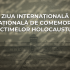 Miting requiem de Ziua internaţională de comemorare a victimelor Holocaustului