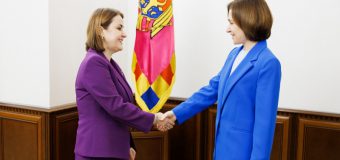 Maia Sandu i-a acordat fostei ministre de Externe a României, Luminița Odobescu, „Ordinul de Onoare”