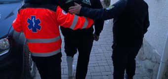 Polițiștii de frontieră au depistat un bărbat speriat în zona de trecere
