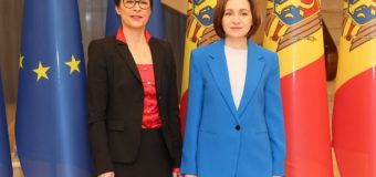 Următorii pași pentru aderarea la UE discutați de Maia Sandu cu Comisara Europeană pentru Extindere