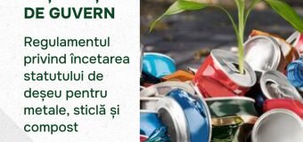 Guvernul aprobă noi măsuri pentru a promova reciclarea deșeurilor