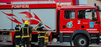 Un scurtcircuit la o patiserie din centrul Chișinăului a provocat un incendiu