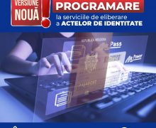 Versiune nouă a sistemului de programare prealabilă disponibilă pentru servicii de eliberare a actelor de identitate