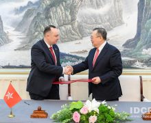 PSRM a semnat un Memorandum de cooperare cu Partidul Comunist din China