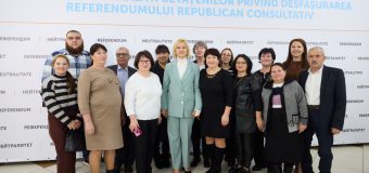 A fost creat grupul de inițiativă pentru organizarea referendumului pe subiectul neutralității. Irina Vlah: 400 de oameni urmează să colecteze semnături
