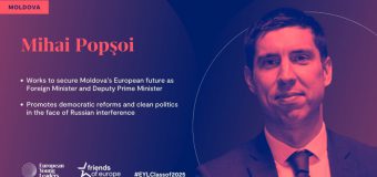 Mihai Popșoi – Desemnat unul dintre cei 40 de tineri lideri europeni ai anului 2025