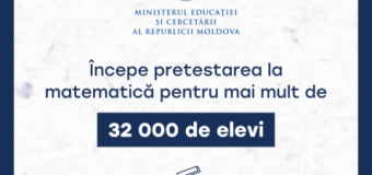 Începe pretestarea la matematică