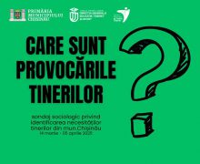 Primăria Chișinău a lansat Sondajul municipal privind identificarea necesităților tinerilor din Capitală