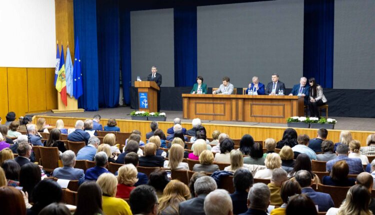 Igor Grosu a participat la Congresul Federației Sindicale a Educației și Științei din Republica Moldova